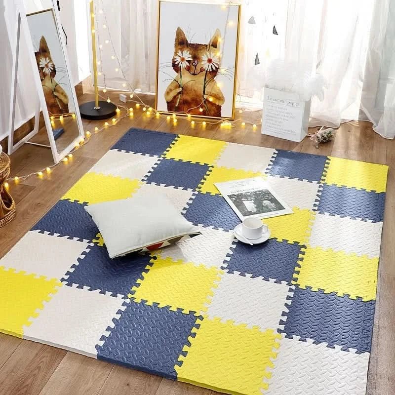 Tapis de Jeu Bébé Confortable et Coloré 120x90 cm 6