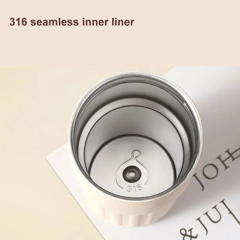 Tasse Thermos Compacte avec Affichage de Température 4