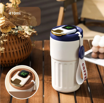 Tasse Thermos Compacte avec Affichage de Température 5