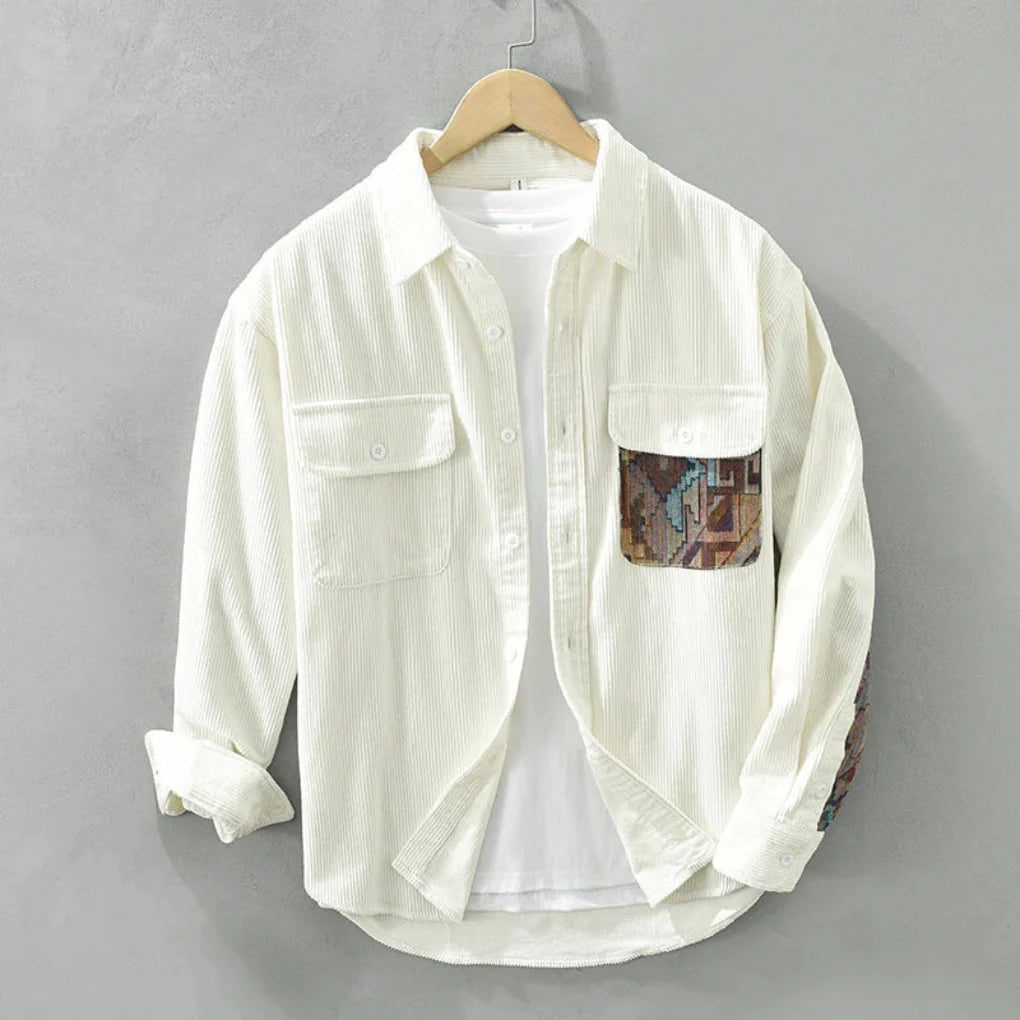 Chemise Classique Homme Manches Longues Élégante