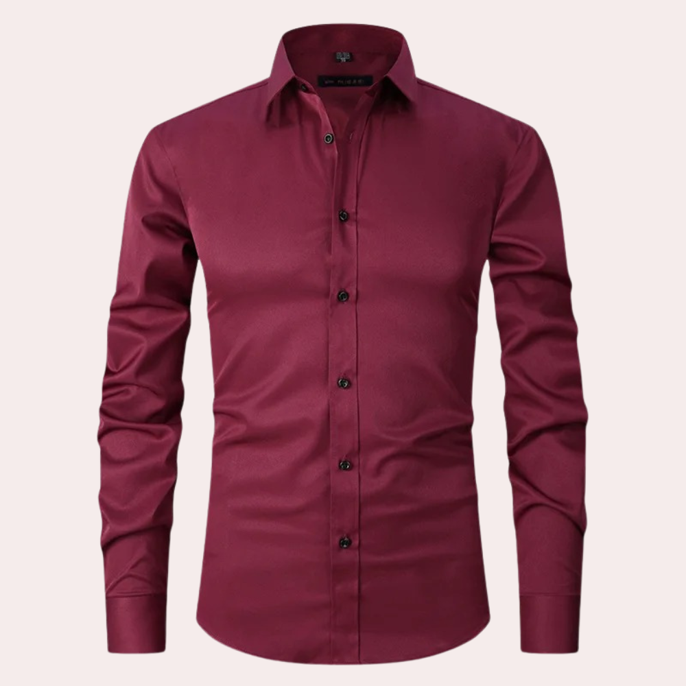 Chemise Coton Décontractée pour Hommes - Foivo