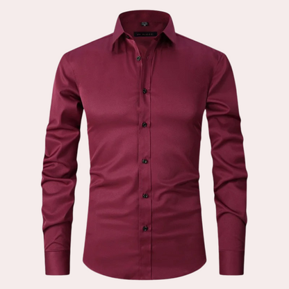 Chemise Coton Décontractée pour Hommes - Foivo