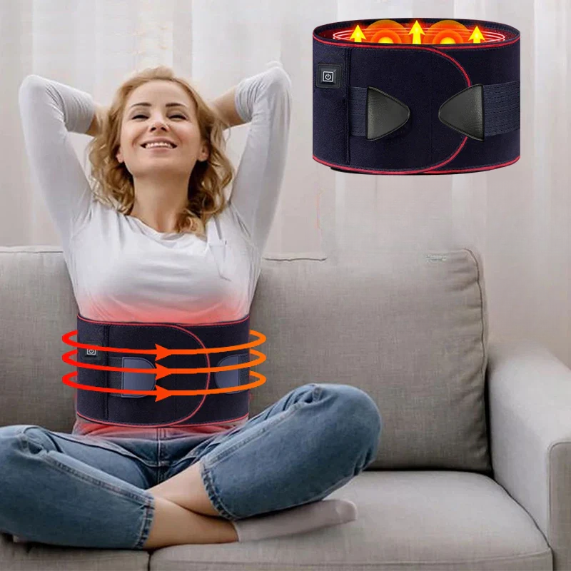 Ceinture Chauffante Électrique Réglable 3 Températures - blxckfr