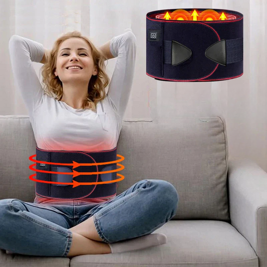 Ceinture Chauffante Électrique Réglable 3 Températures - blxckfr
