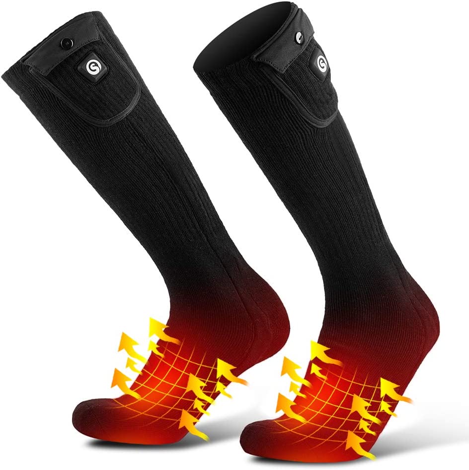 Chaussettes Chauffantes Réchargeables pour Homme et Femme