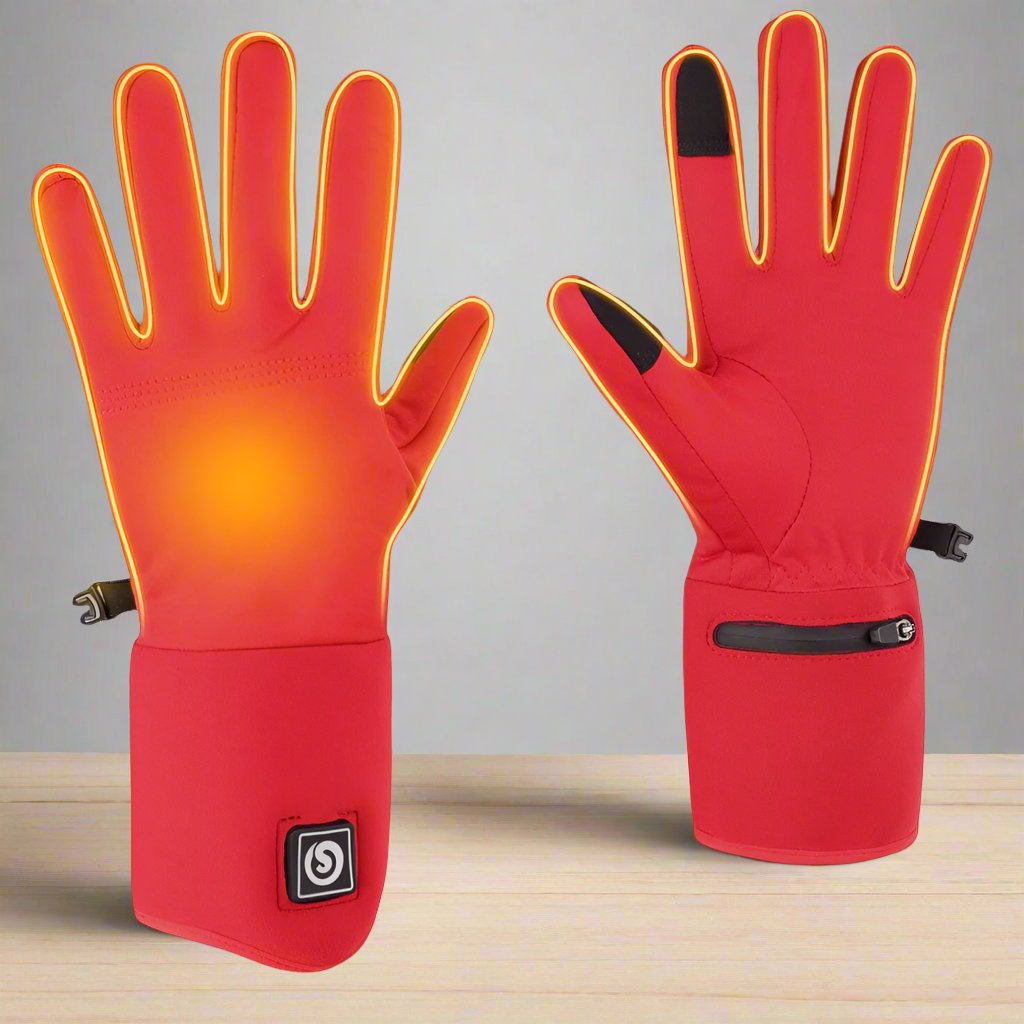 Gants Chauffants Réchargeables Élégants pour Chaleur Extrême - Foivo
