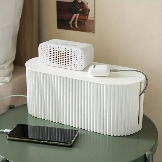 Boîtier de Rangement Câbles Design pour Bureau et Domicile - Foivo