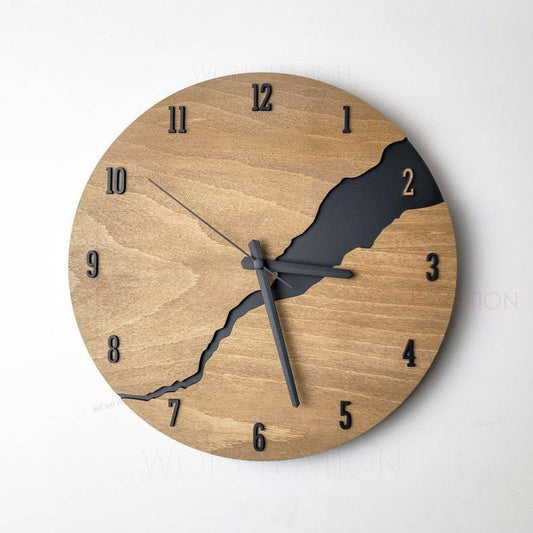 Cadran Murale Design Bois - Foivo
