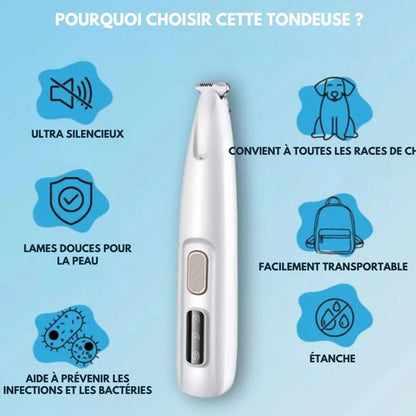 Tondeuse Silencieuse pour Chiens et Chats 3