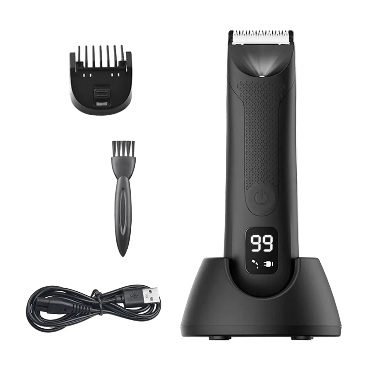 Tondeuse Cheveux et Corps Rechargeable Étanche Unisexe - Foivo