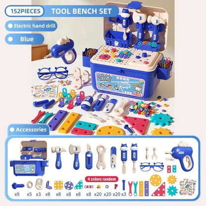 Boîte à Outils Enfants Créative 3 en 1
