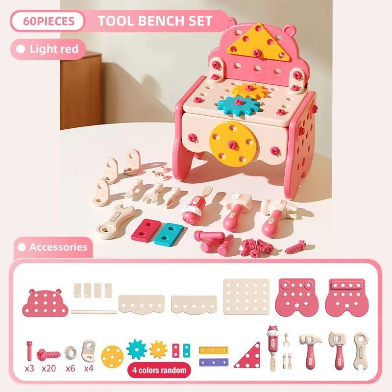 Boîte à Outils Enfants Créative 3 en 1