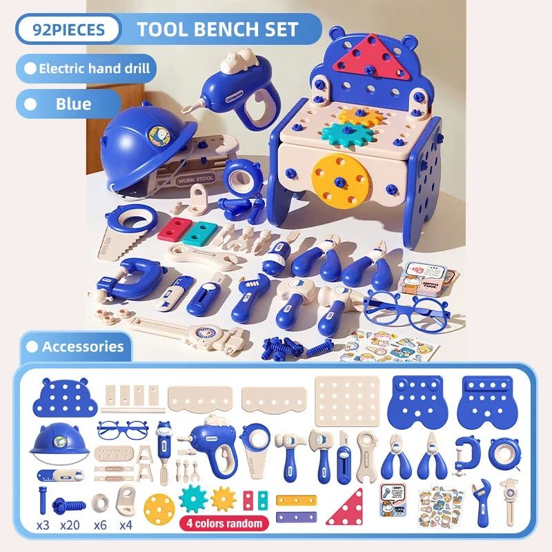 Boîte à Outils Enfants Créative 3 en 1