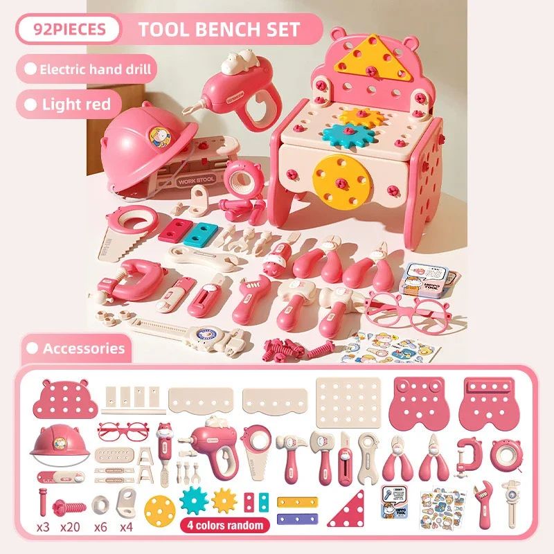 Boîte à Outils Enfants Créative 3 en 1