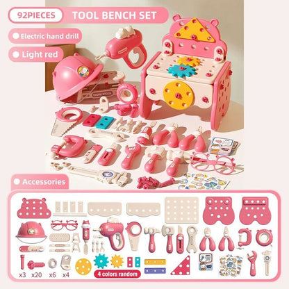 Boîte à Outils Enfants Créative 3 en 1