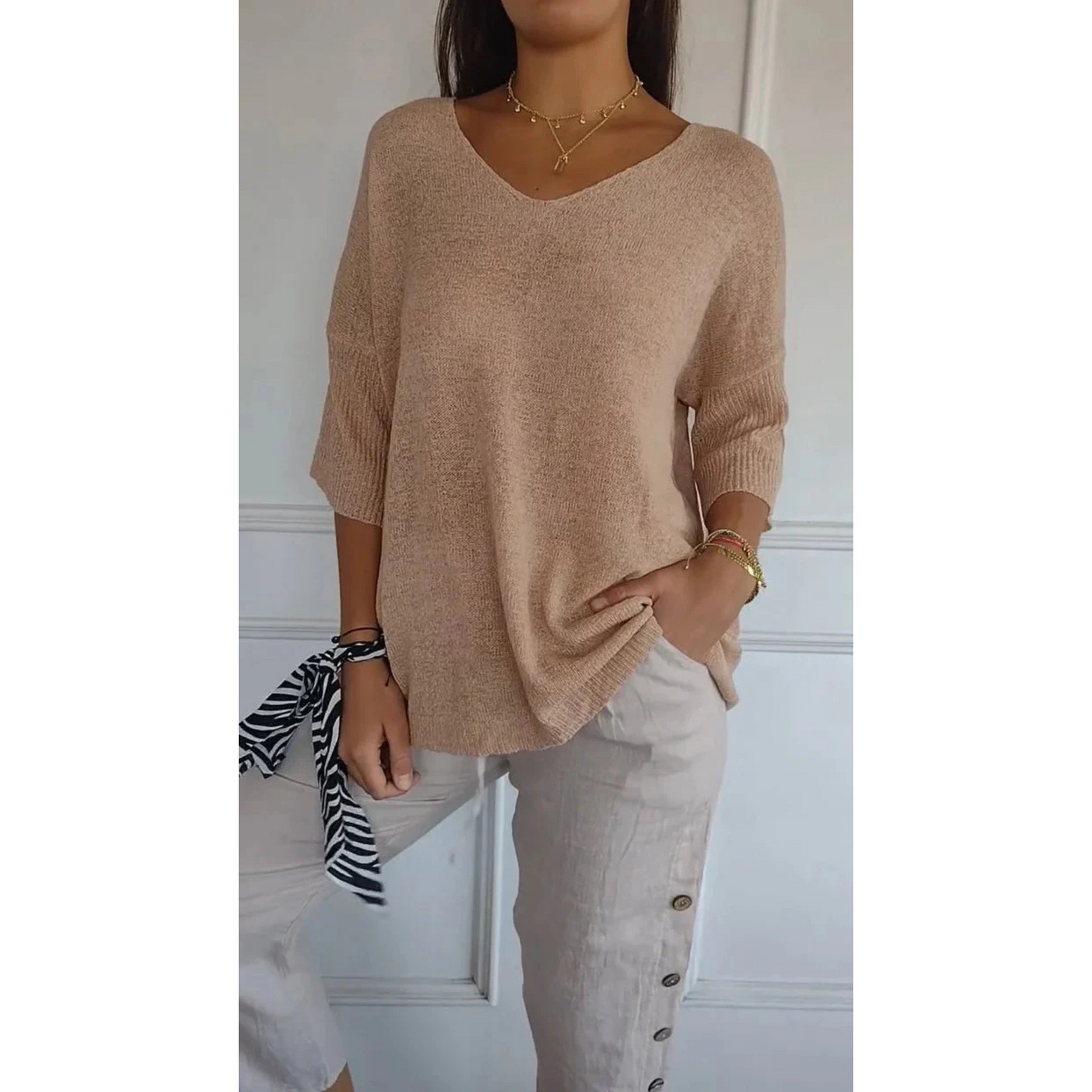 Top Femme Décolleté V Polyvalent 3