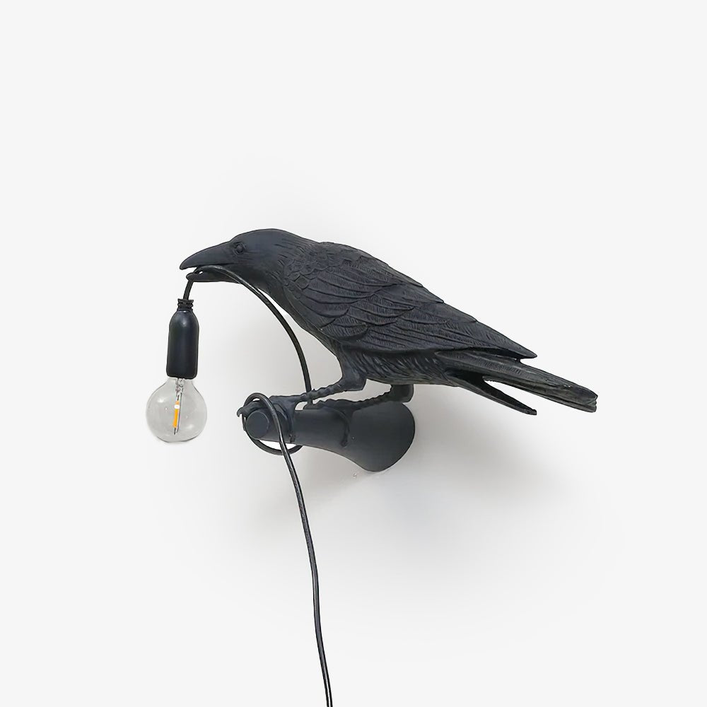 Lampe Murale Corbeau Design Élégant - Foivo