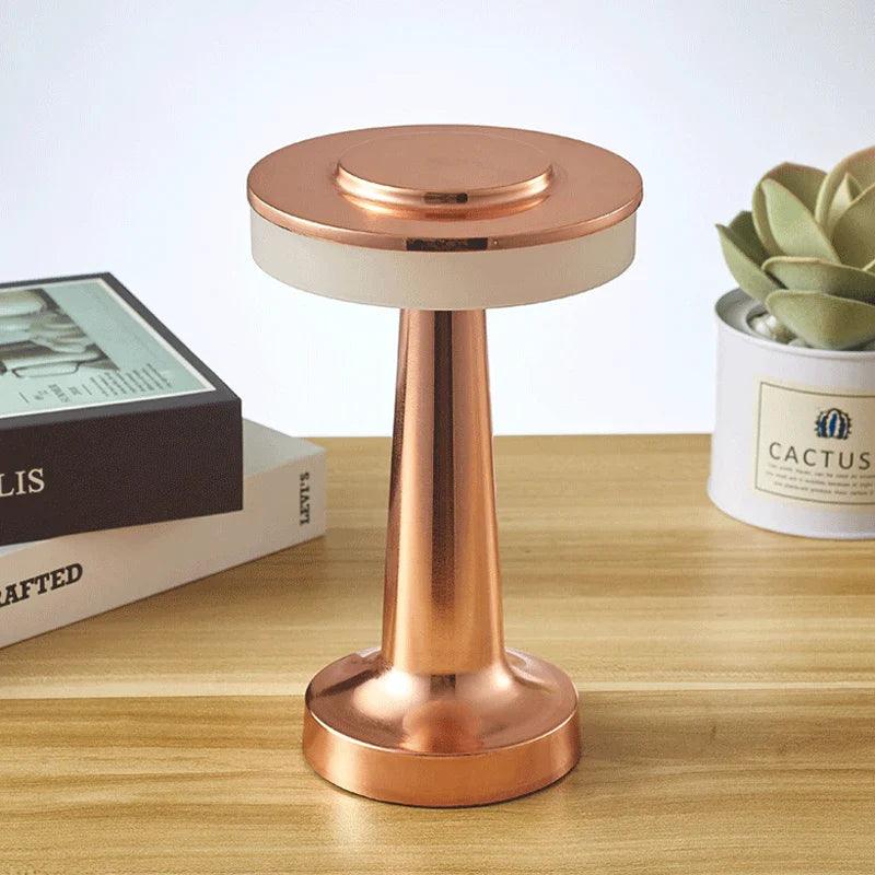 Lampe de Bureau LED Compacte avec Batterie Rechargeable