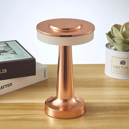 Lampe de Bureau LED Compacte avec Batterie Rechargeable