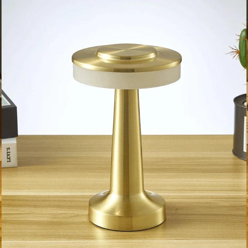 Lampe de Bureau LED Compacte avec Batterie Rechargeable