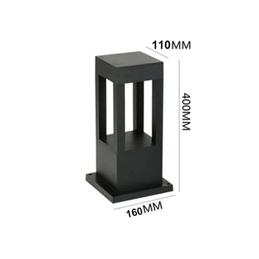 Lampe Solaire de Jardin Élégante - Éclairage Extérieur Économique