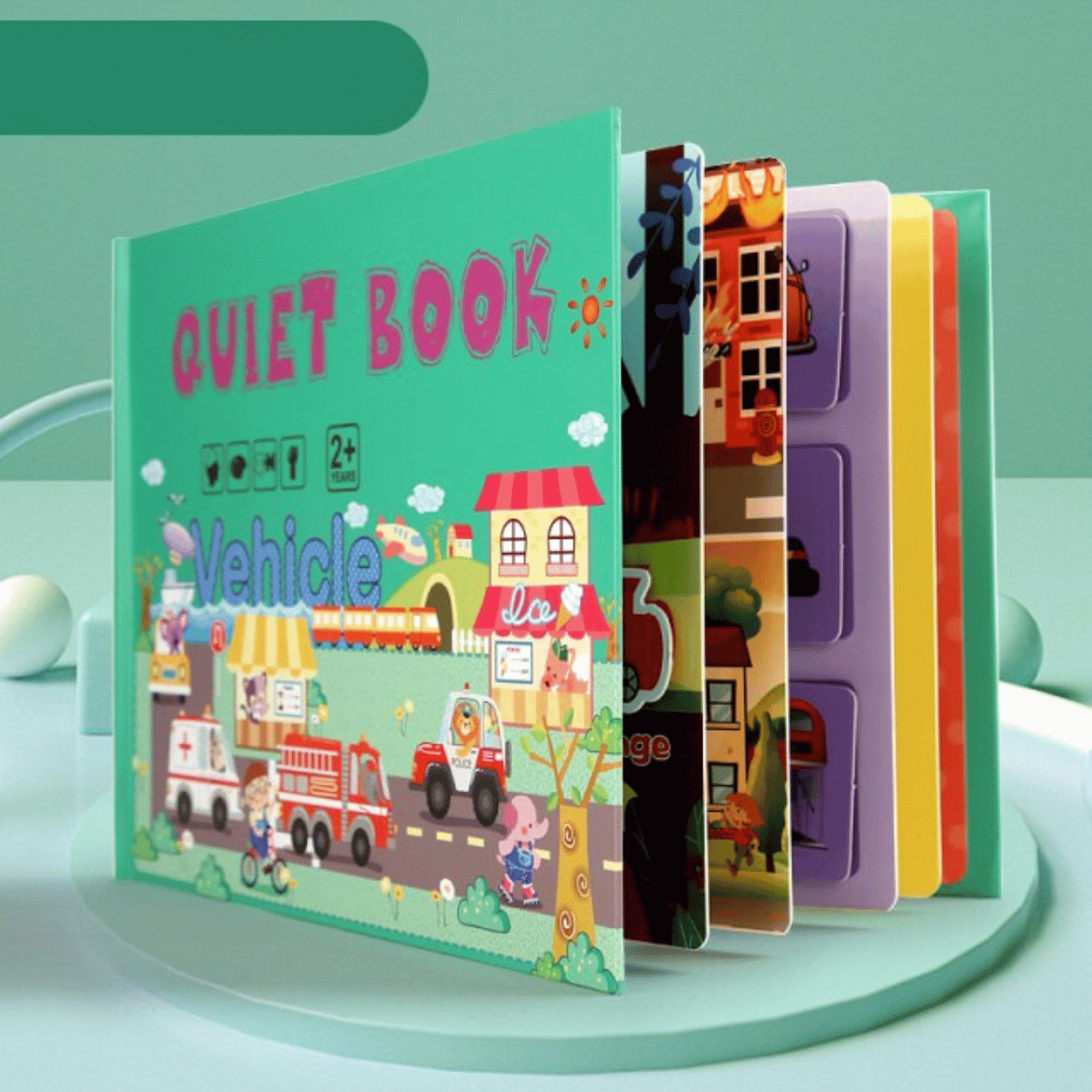 Livre Éducatif Montessori Interactif pour Enfants