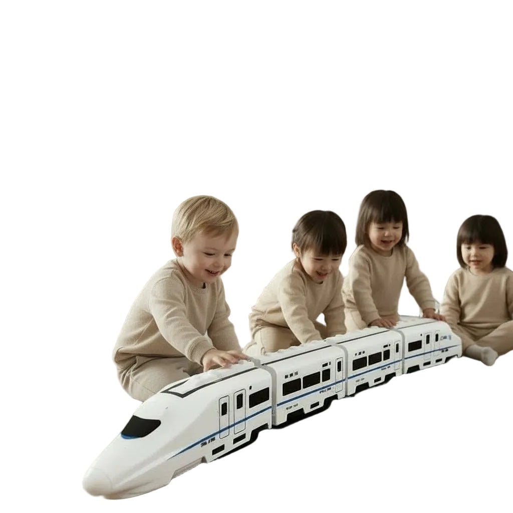 Train Jouet Enfant Interactif avec Sons et Lumières - Foivo