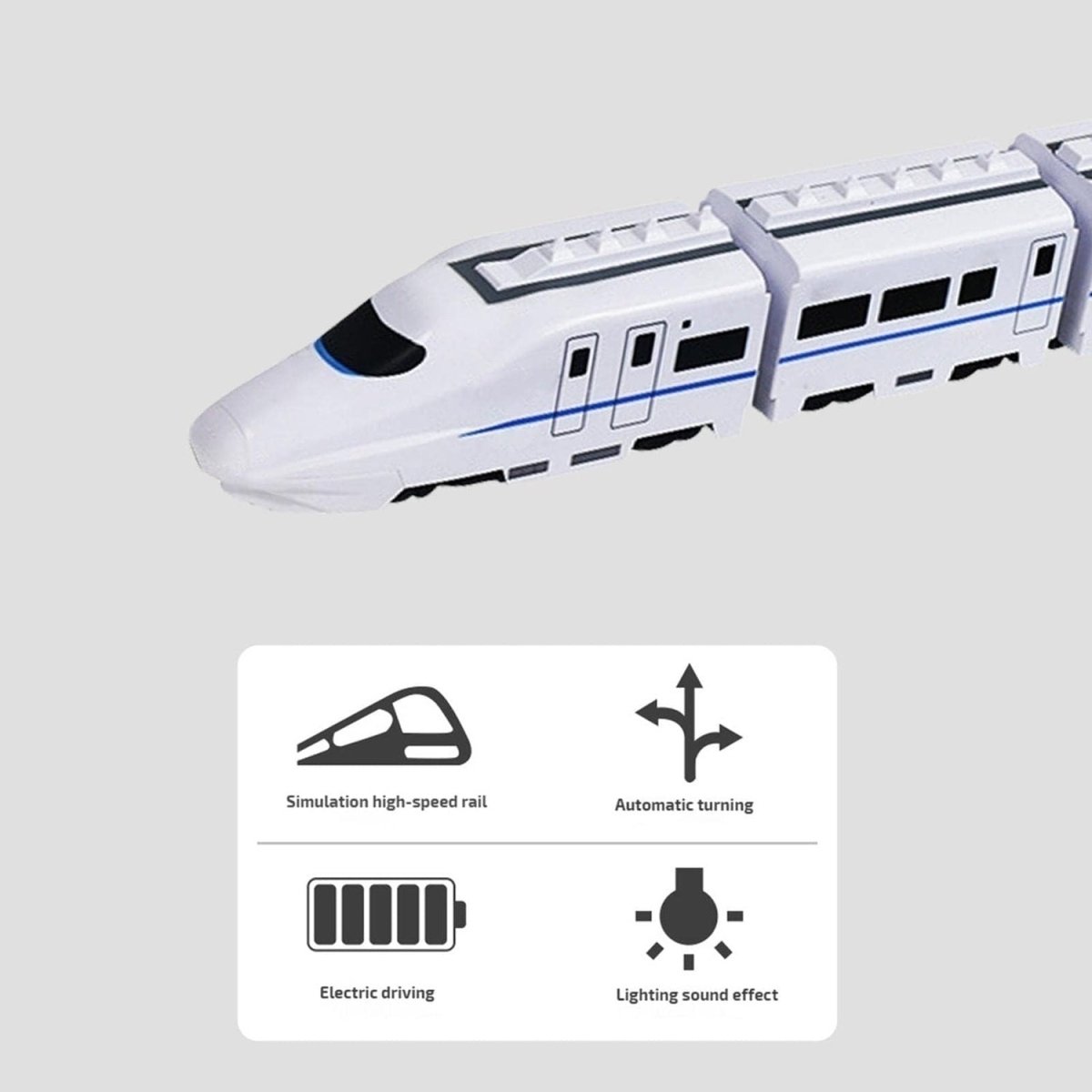 Train Jouet Interactif 360° pour Enfants 7