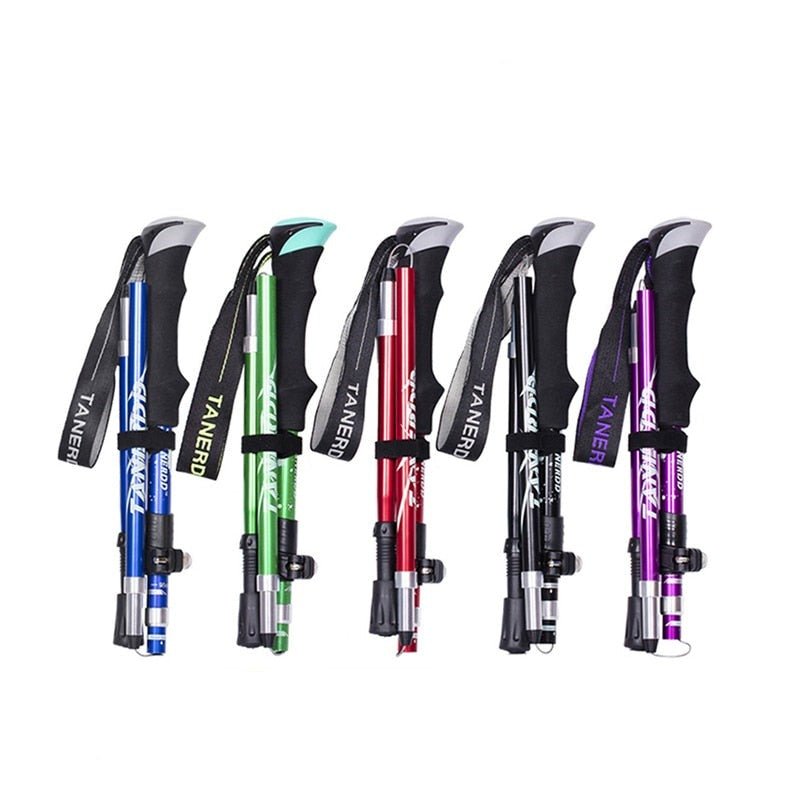 Bâtons de Randonnée Ergonomiques pour Marche et Montagne - Foivo