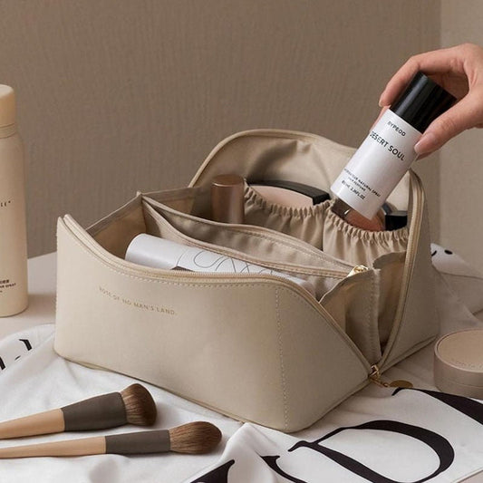 Trousse Cosmétique Femme Tissu Résistant Format Compact - Foivo