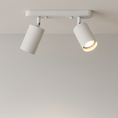 Lampe Plafond Double Élégante Orientable