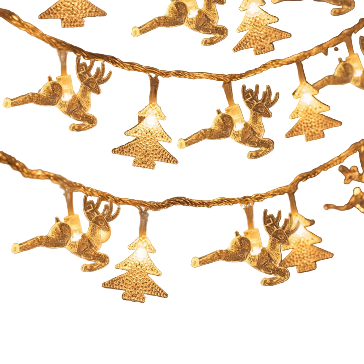 Lumière Étoile – Guirlande LED Chaude pour Décoration de Noël