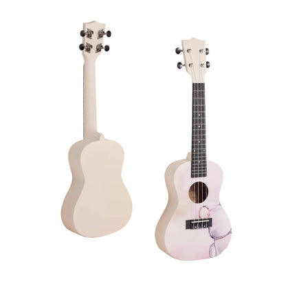 Ukulélé Enfant Compact Bois Design Ludique - Foivo