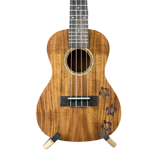 Ukulélé Homme Bois Koa Compact Pouces - Foivo