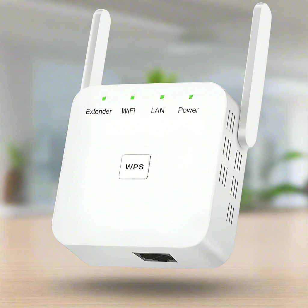Amplificateur WiFi Haut Débit Répéteur de Signal - BlxckFR