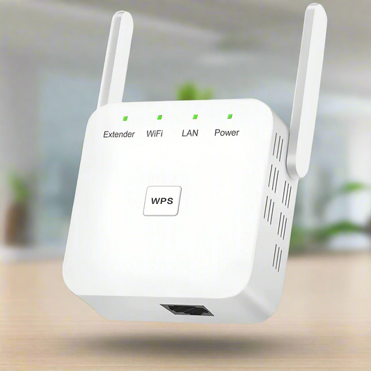 Amplificateur WiFi Haut Débit Répéteur de Signal - BlxckFR