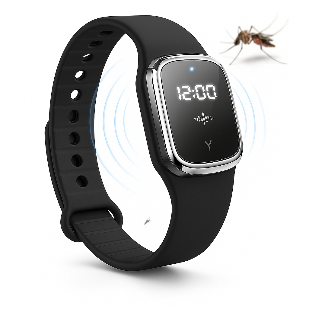 Bracelet Anti-Moustiques Électrique Portable - BlxckFR