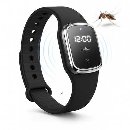 Bracelet Anti-Moustiques Électrique Portable - BlxckFR