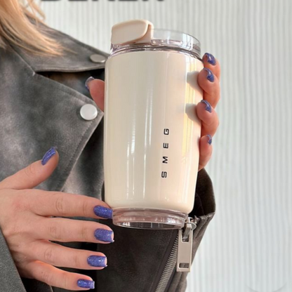 Tasse Thermos Design Acier Inoxydable 500ml Réutilisable