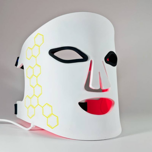 Masque Facial LED Thérapie Anti-Âge Lumineux - BlxckFR