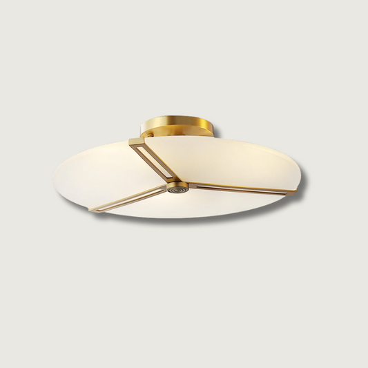 Luminaire Suspendu Chic en Verre et Acier - Foivo