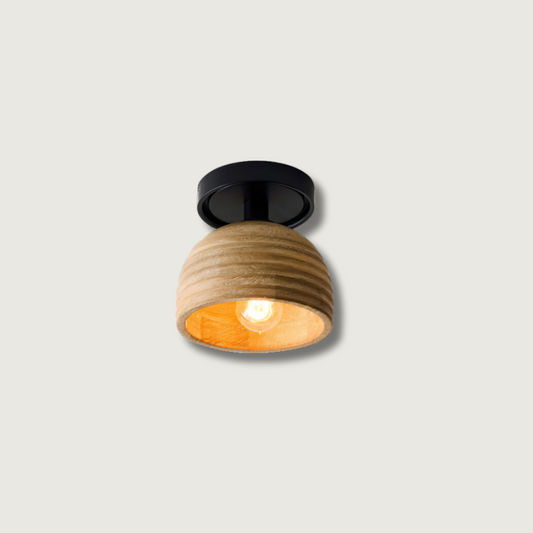 Luminaire Bois Chauffeur d'Ambiance Chaleureux - Foivo