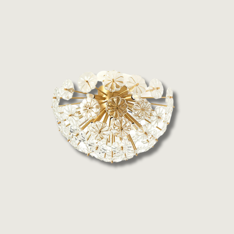 Lampe Plafond LED Élégant et Chaud - Foivo