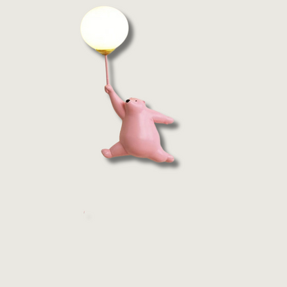 Lampe Murale Ours Câlin | Éclairage Chaleureux et Intime - Foivo
