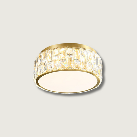 Luminaire en Verre Cristal Élégant - Foivo
