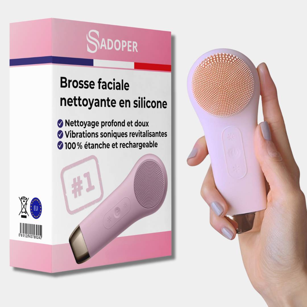 Brosse de Nettoyage Visage Douce Épurante - blxckfr