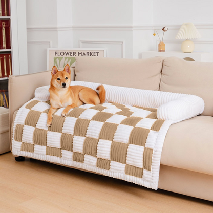 Coussin Chien Doux Anti-Dérappant pour Animaux de Compagnie