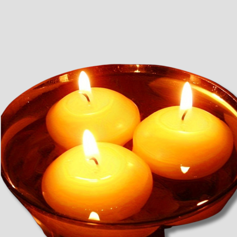 Bougies Flottantes Élégantes pour Décoration de Mariage - Foivo