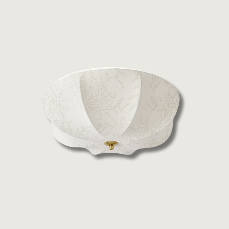 Lampe Tissu Chic Rétro Élégant - Foivo