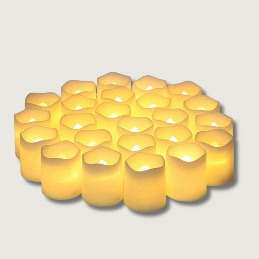 Bougies LED Décoratives pour Fêtes et Soirées Intimes - Foivo